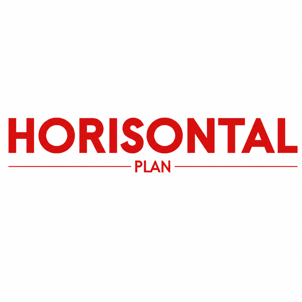 HORISONTALPLAN